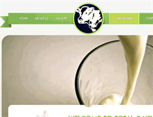 Tablet Screenshot of getyourdairy.com